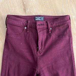 Abercrombie & Fitch Simone High Rise Ankle Jean Legging